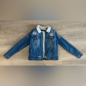Harley-Davidson Fleece Lined Patch Jean Jacket